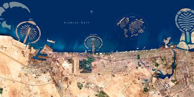 Satelitski zemljevid Dubaj