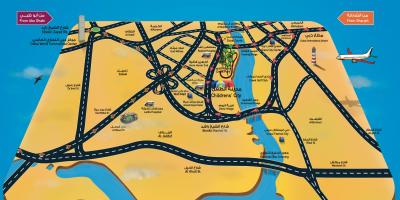Zemljevid Otrok mestu Dubaj